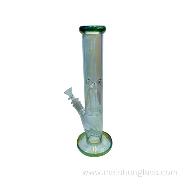 Straight Tube Glass Water Pipe